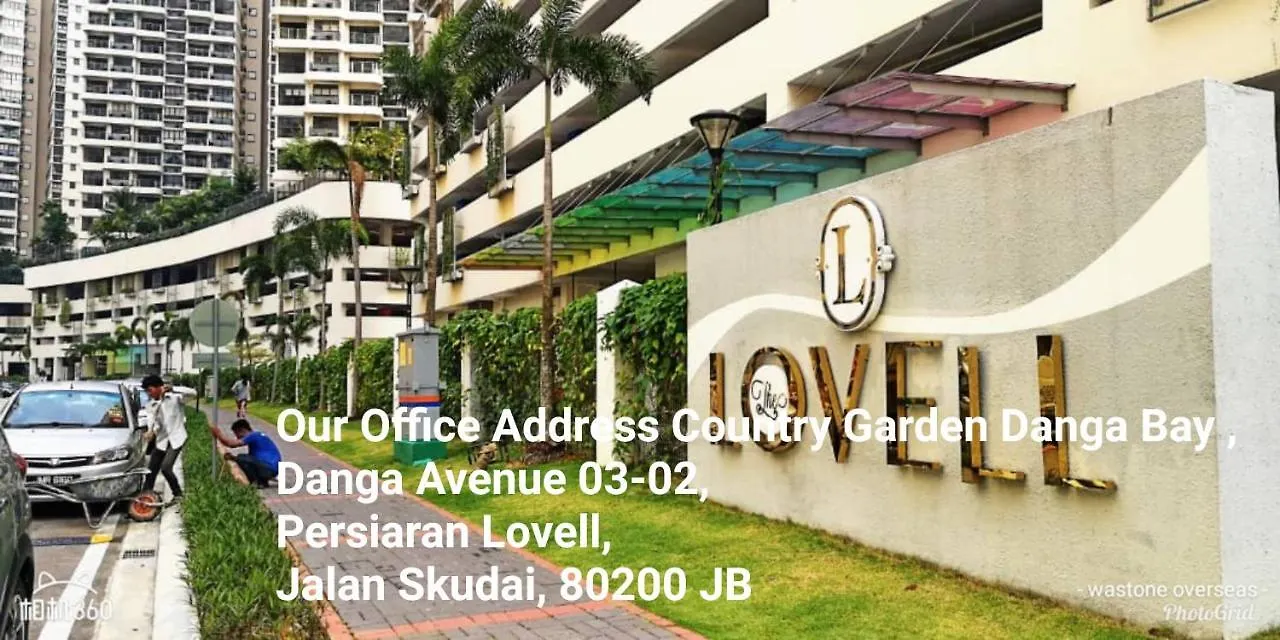 Wastone Suites@Country Garden Danga Bay 3*, Johor Bahru Malezja